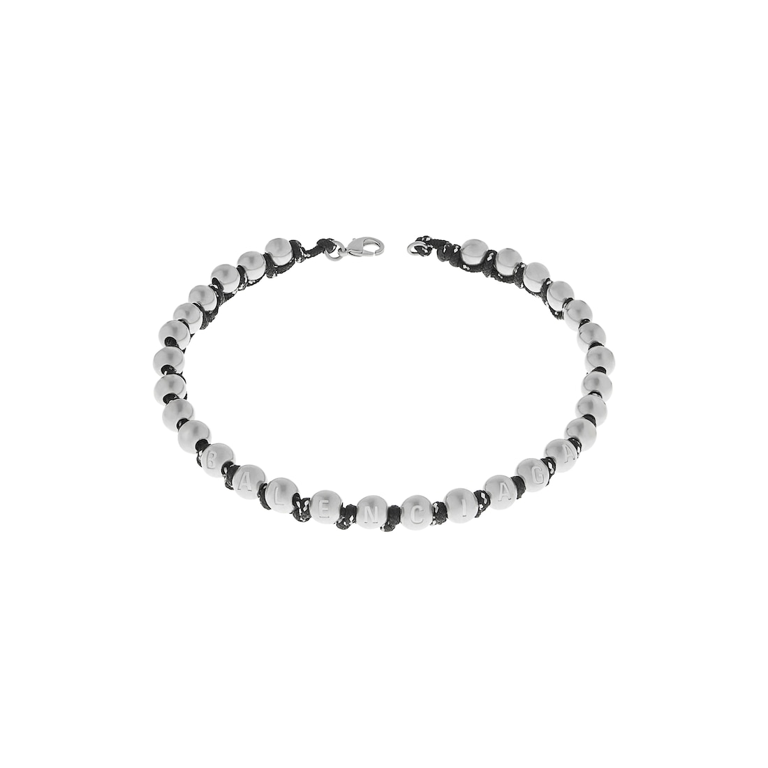 Balenciaga Choker Malibu Ball en Plateado Última moda