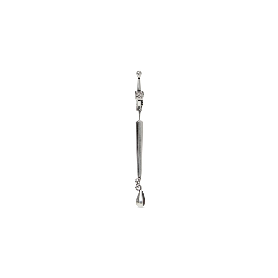 Balenciaga Pendiente Goth Sword en Plata Descuento por venta flash