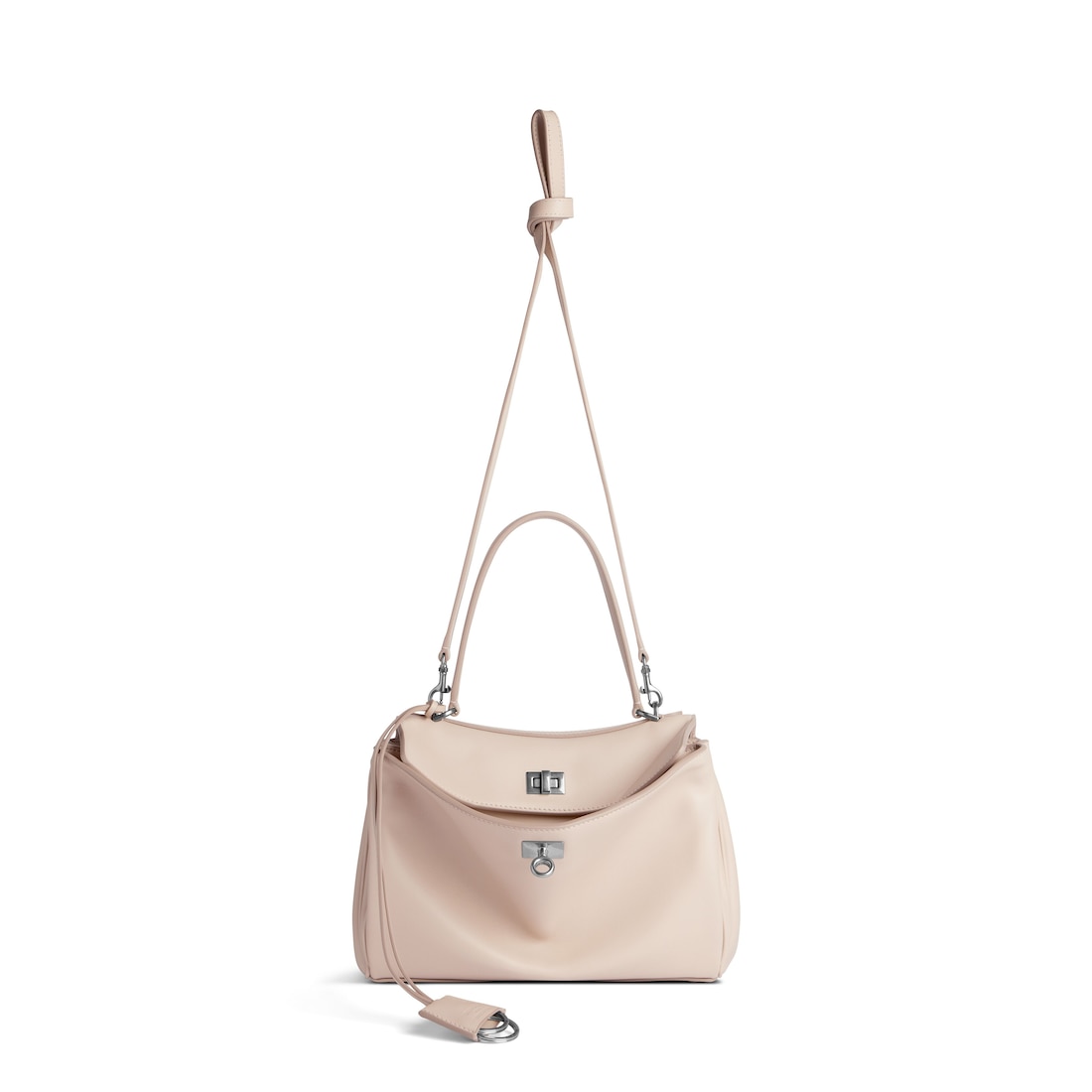 Balenciaga Bolso De Mano Rodeo Pequeño para Mujer en Almendra Rebajas de fábrica
