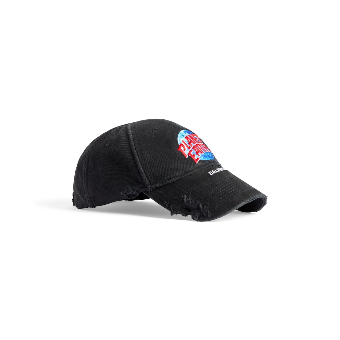 Balenciaga Gorra Planet Earth para Hombre en Negro Degradado Liquidación