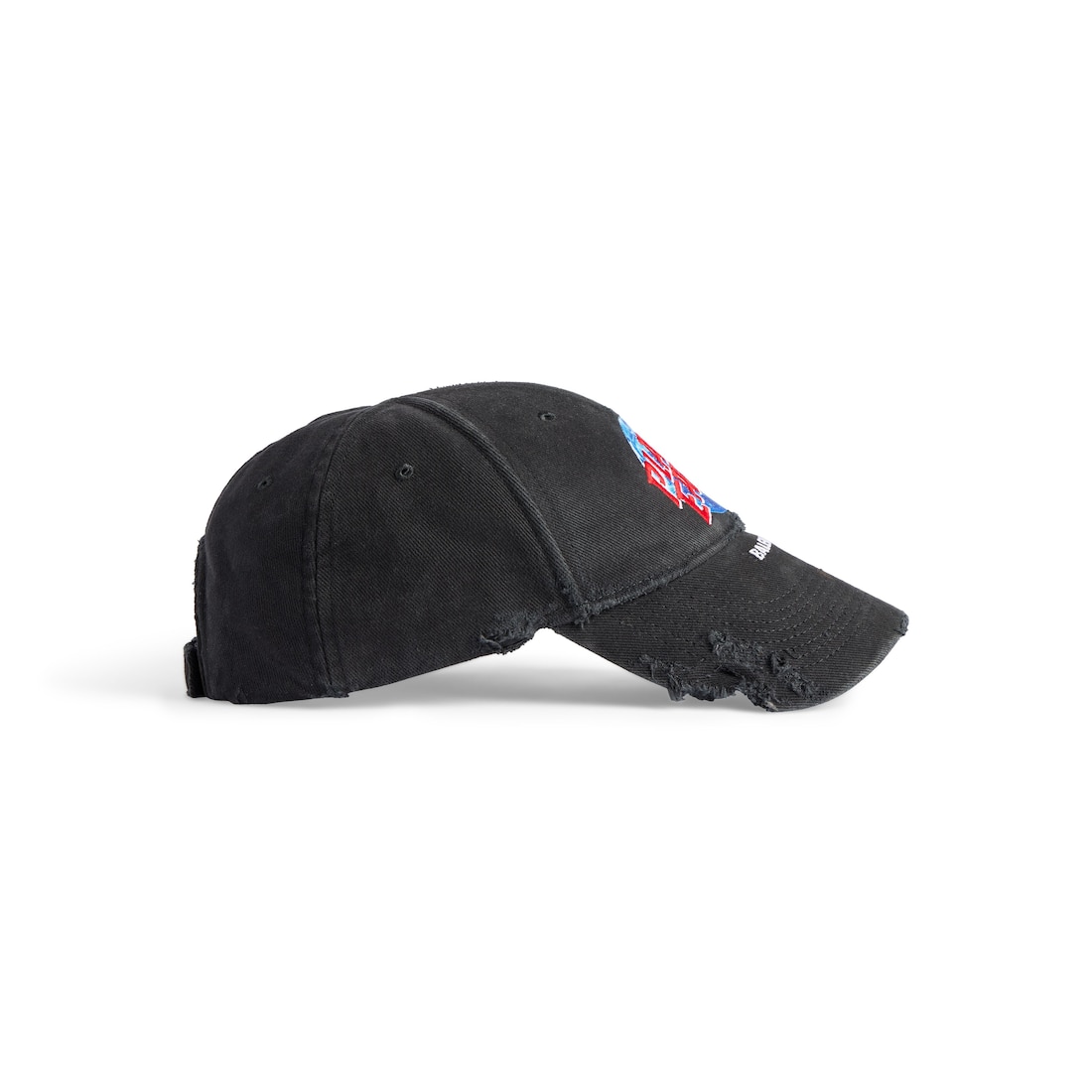 Balenciaga Gorra Planet Earth para Hombre en Negro Degradado Liquidación