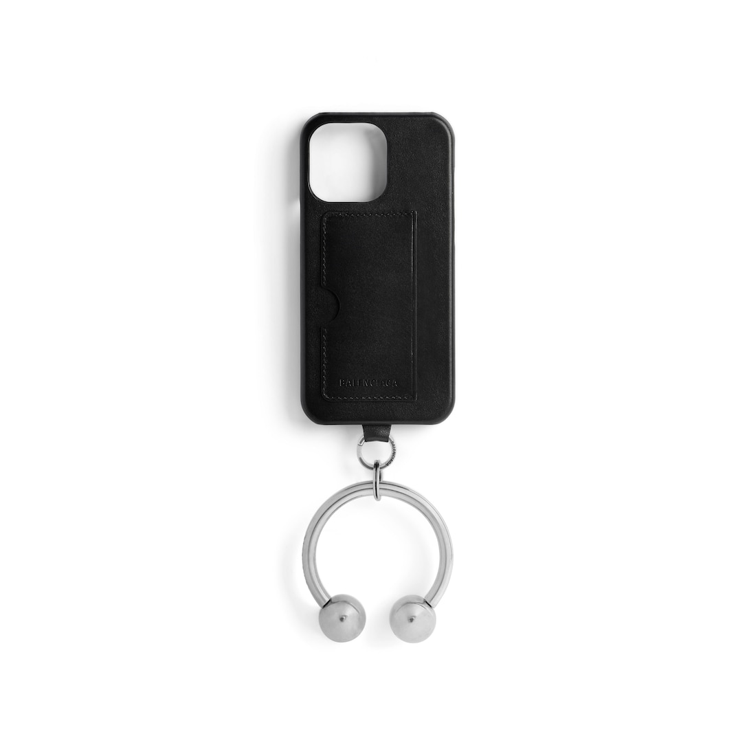 Balenciaga Funda Para Móvil Piercing en Negro