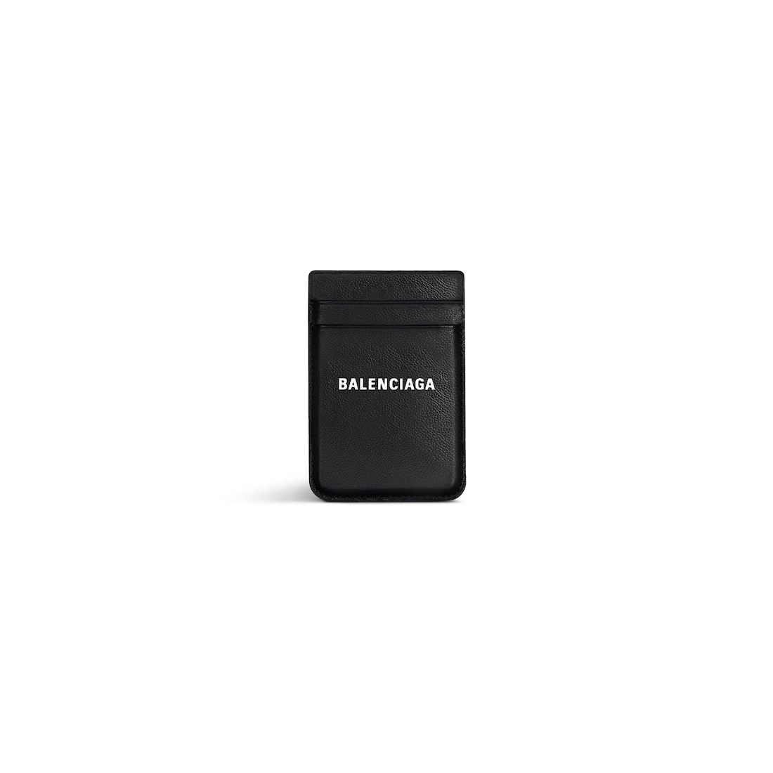 Balenciaga Tarjetero Magnético Cash en Negro