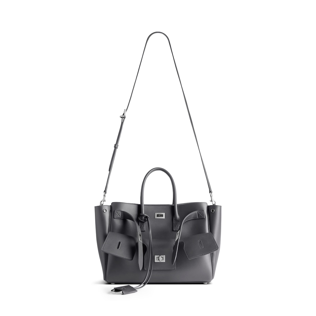 Balenciaga Bolso Carry All Bel Air Pequeño para Mujer en Gris Promoción por tiempo limitado
