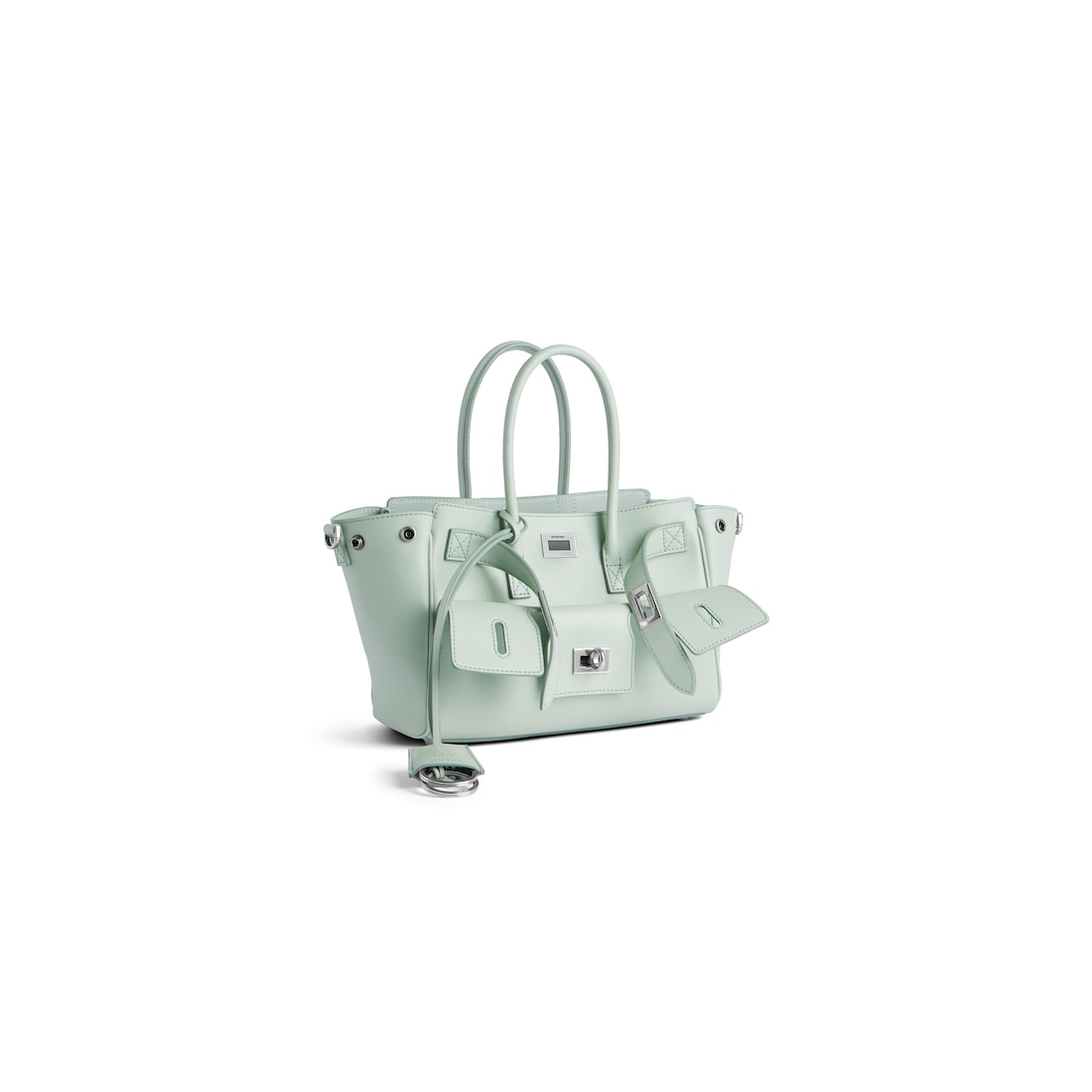 Balenciaga Minibolso Carry All Bel Air para Mujer en Verde Mineral Promoción trimestral
