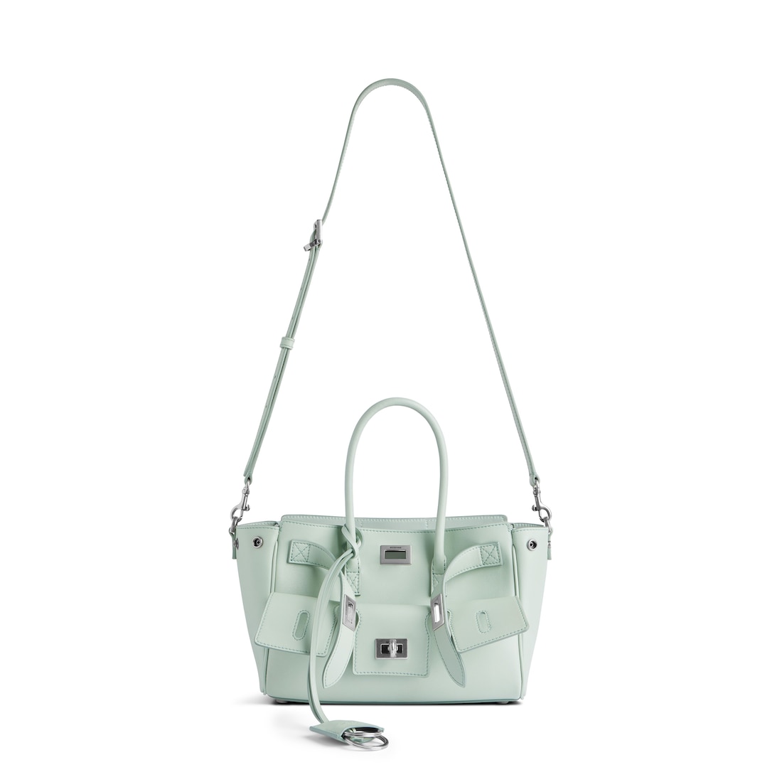 Balenciaga Minibolso Carry All Bel Air para Mujer en Verde Mineral Promoción trimestral