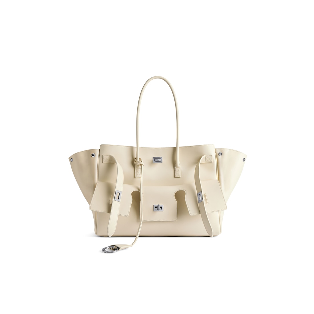 Balenciaga Bolso Carry All Bel Air Mediano para Mujer en Soja