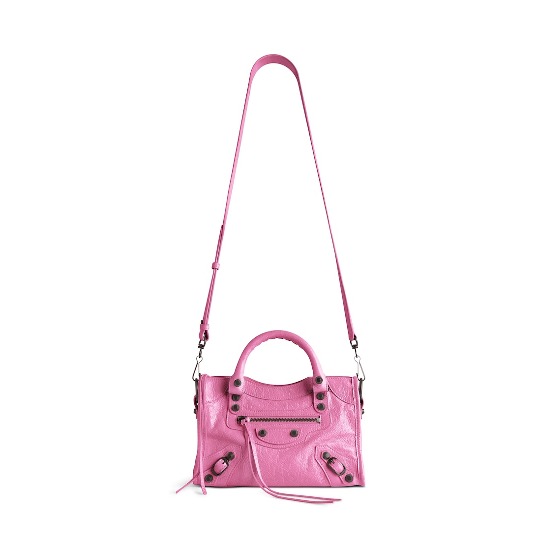 Balenciaga Minibolso Le City para Mujer en Rosa Brillante En oferta
