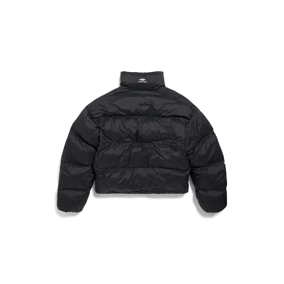 Balenciaga Puffer Ski Cropped para Mujer en Negro Libre de impuestos