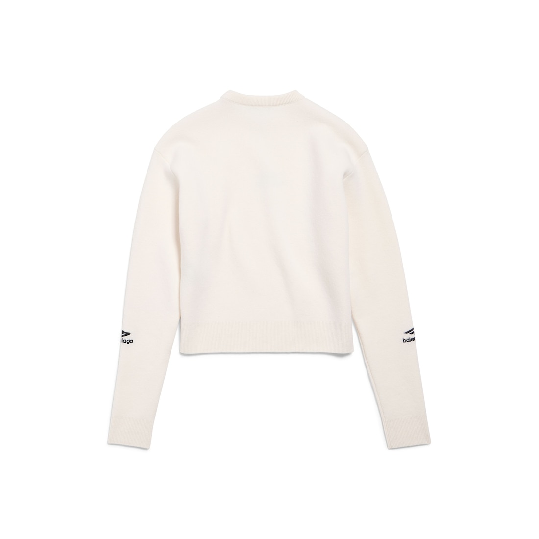 Balenciaga Jersey Con Cuello Redondo Ski para Mujer en Blanco Descuentos del mes