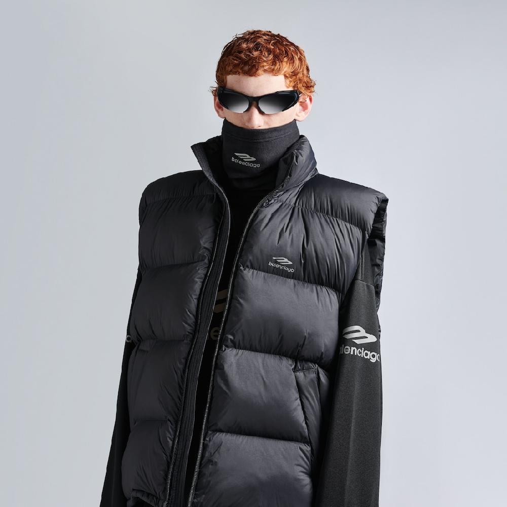 Balenciaga Bufanda Para Cuello 3b Sports Icon en Negro Ofertas de temporada
