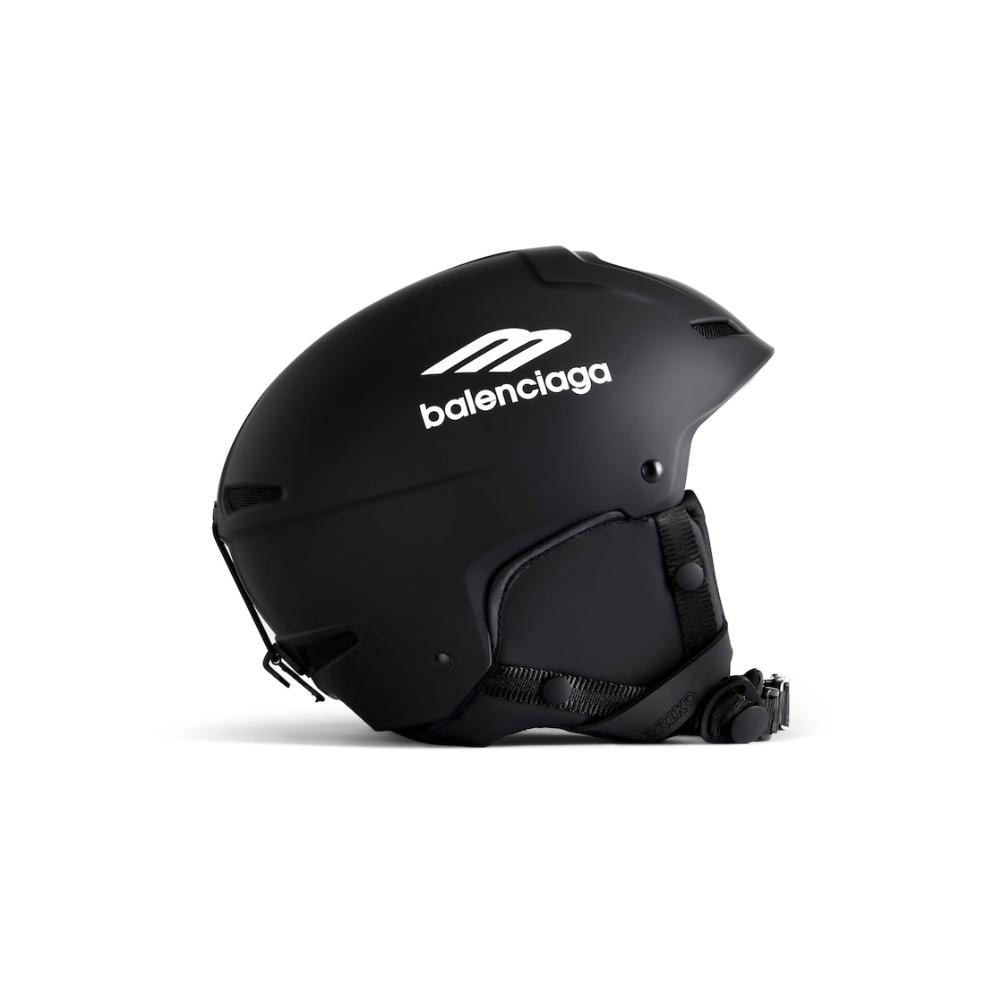 Balenciaga Casco en Negro/blanco