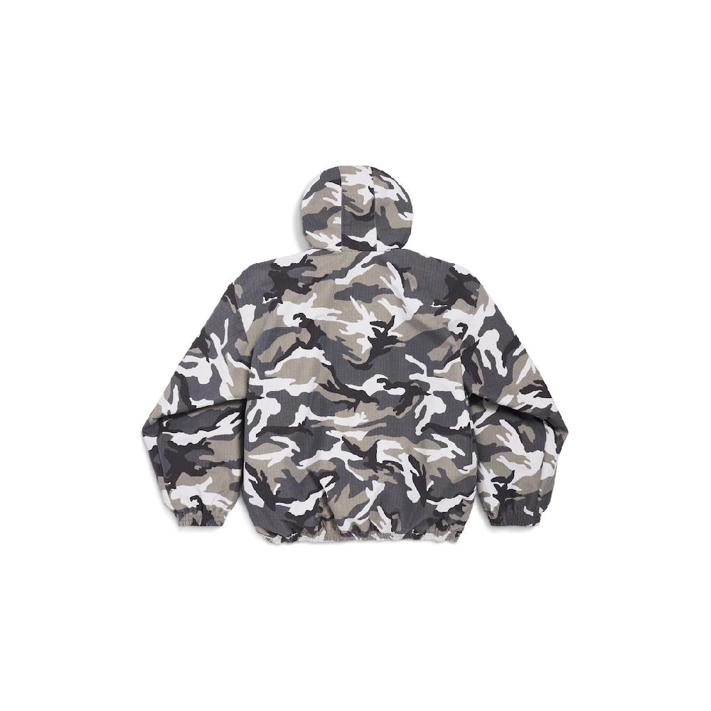 Balenciaga Parka Ski Camo para Hombre en Gris Rebajas de fin de temporada