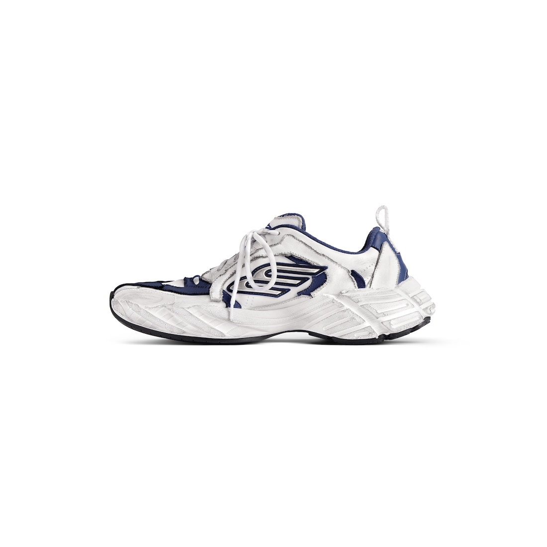 Balenciaga Monday Shoe para Hombre en Azul Marino/blanco En línea