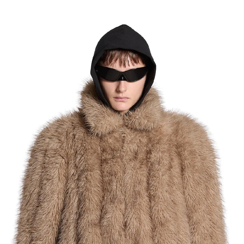 Balenciaga Chaqueta Ajustada para Mujer en Marrón Mejor oferta