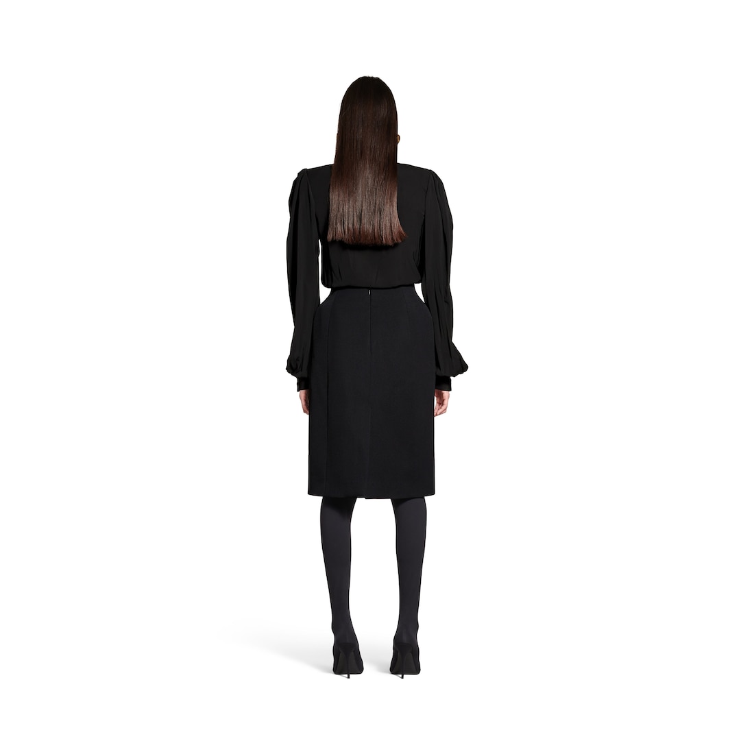 Balenciaga Blusa Bow para Mujer en Negro Envío gratis