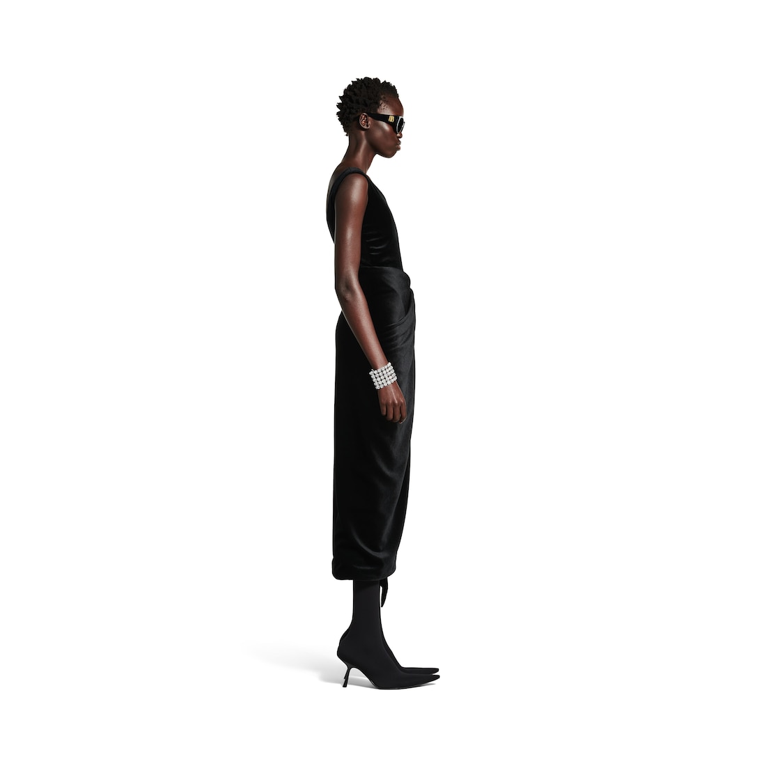 Balenciaga Falda Wrap para Mujer en Negro Envío gratis