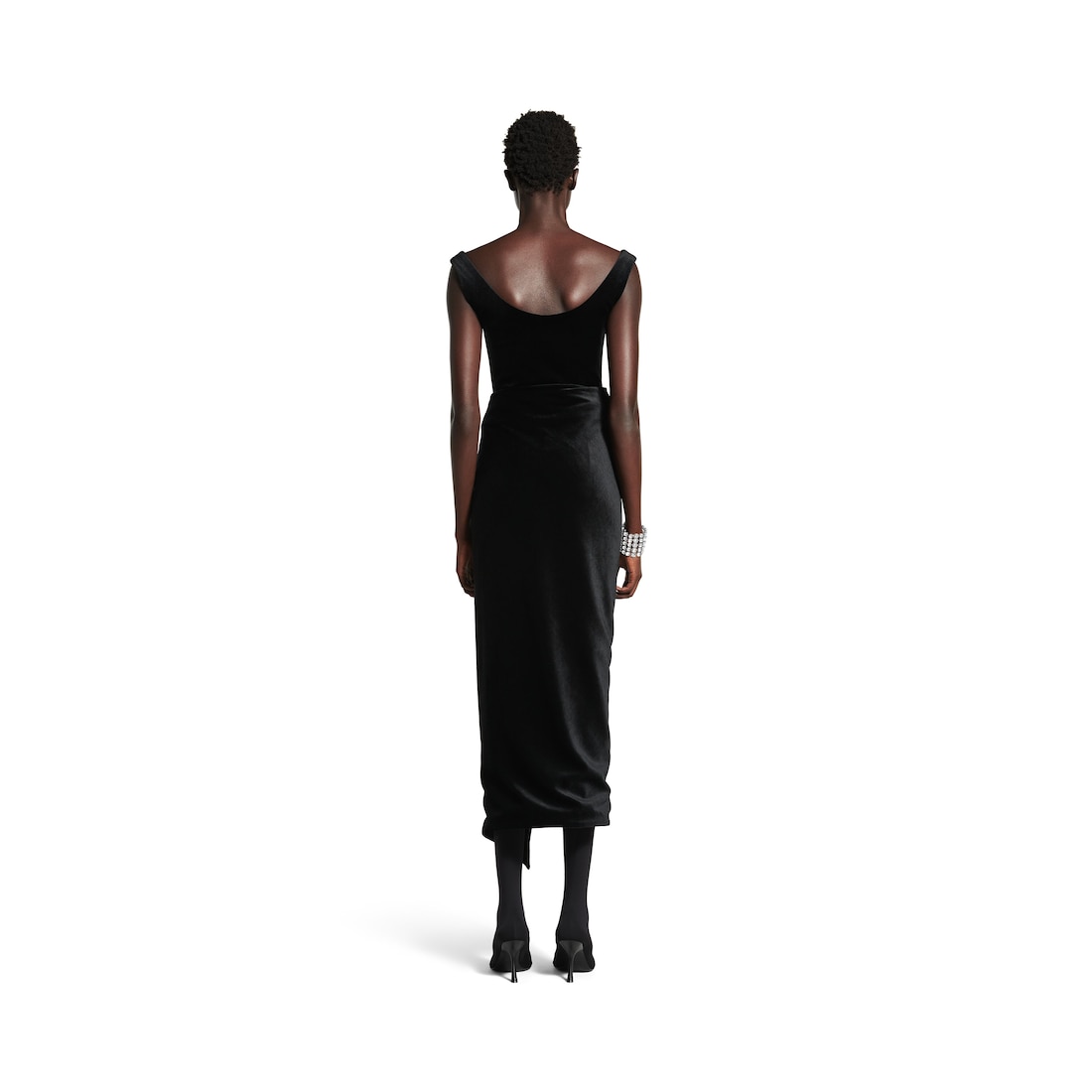 Balenciaga Falda Wrap para Mujer en Negro Envío gratis