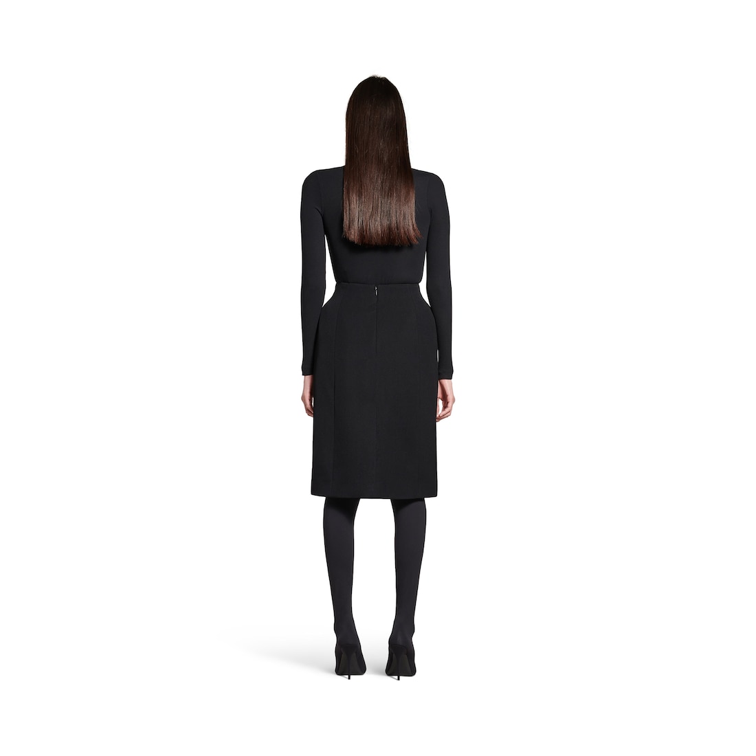 Balenciaga Top Bb Garderobe Décolleté para Mujer en Negro Rebajas de fin de temporada