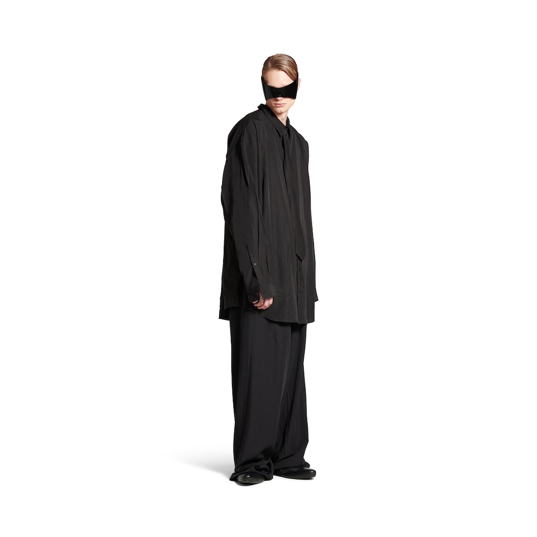 Balenciaga Camisa Fluida para Mujer en Negro Devoluciones gratuitas