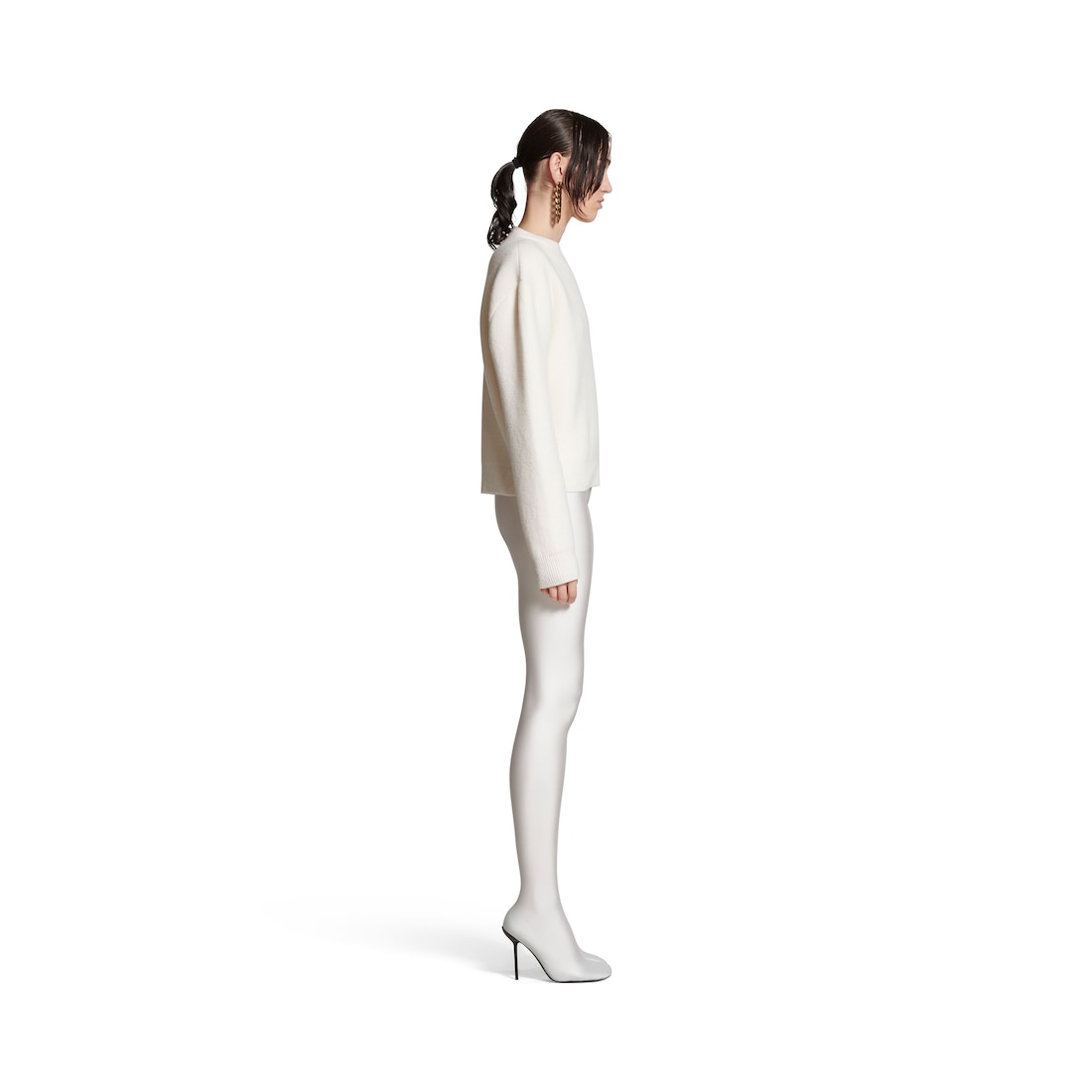 Balenciaga Jersey para Mujer en Blanco Ventas relámpago