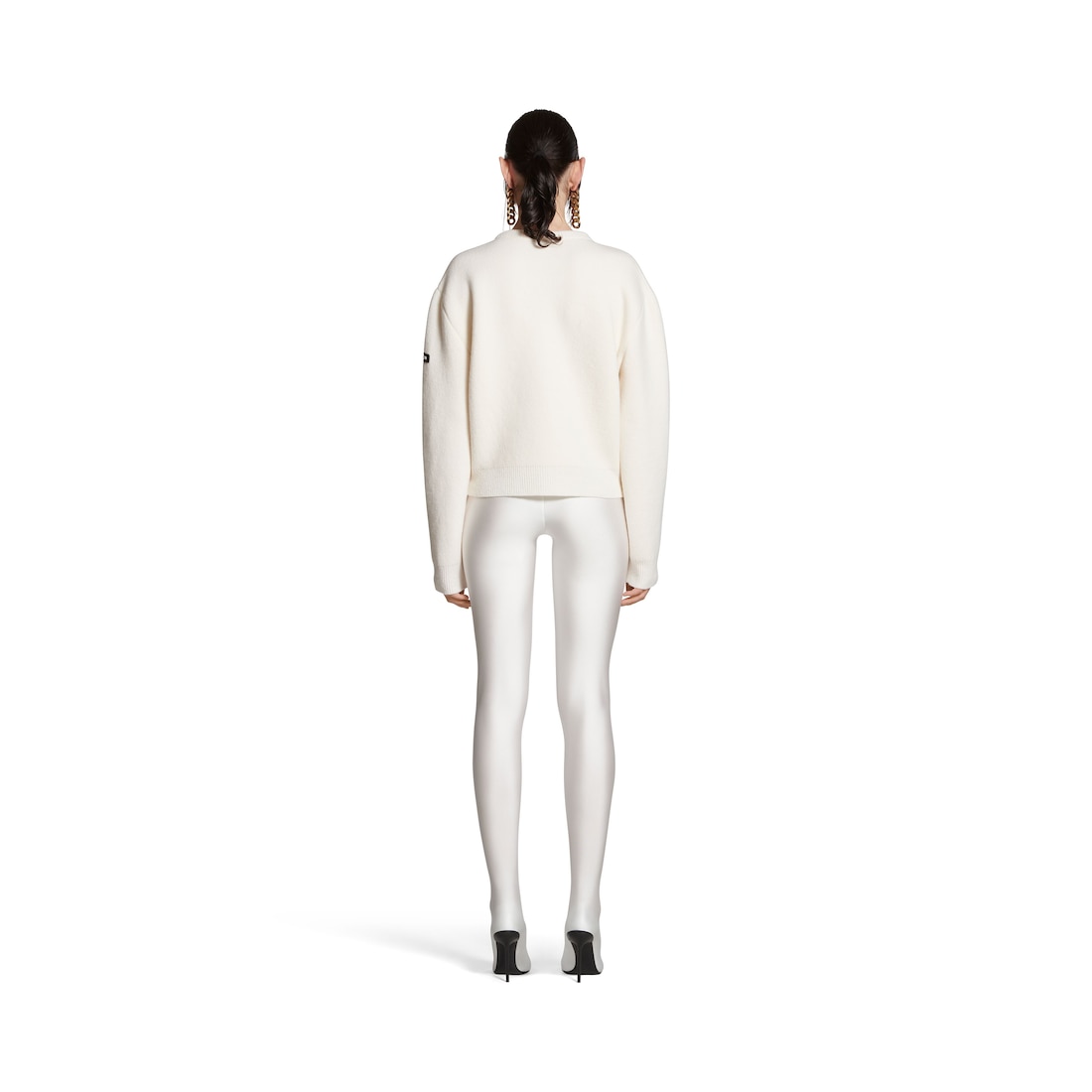 Balenciaga Jersey para Mujer en Blanco Ventas relámpago