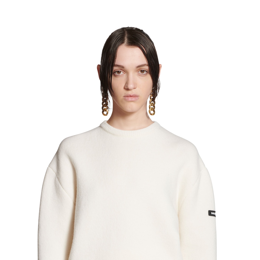 Balenciaga Jersey para Mujer en Blanco Ventas relámpago