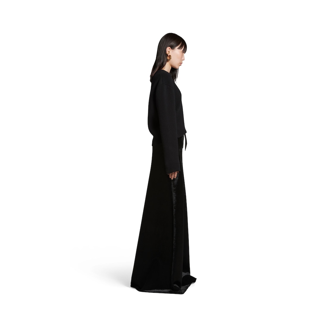 Balenciaga Jersey en Negro Descuento