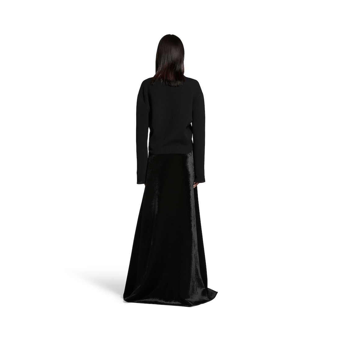 Balenciaga Jersey en Negro Descuento