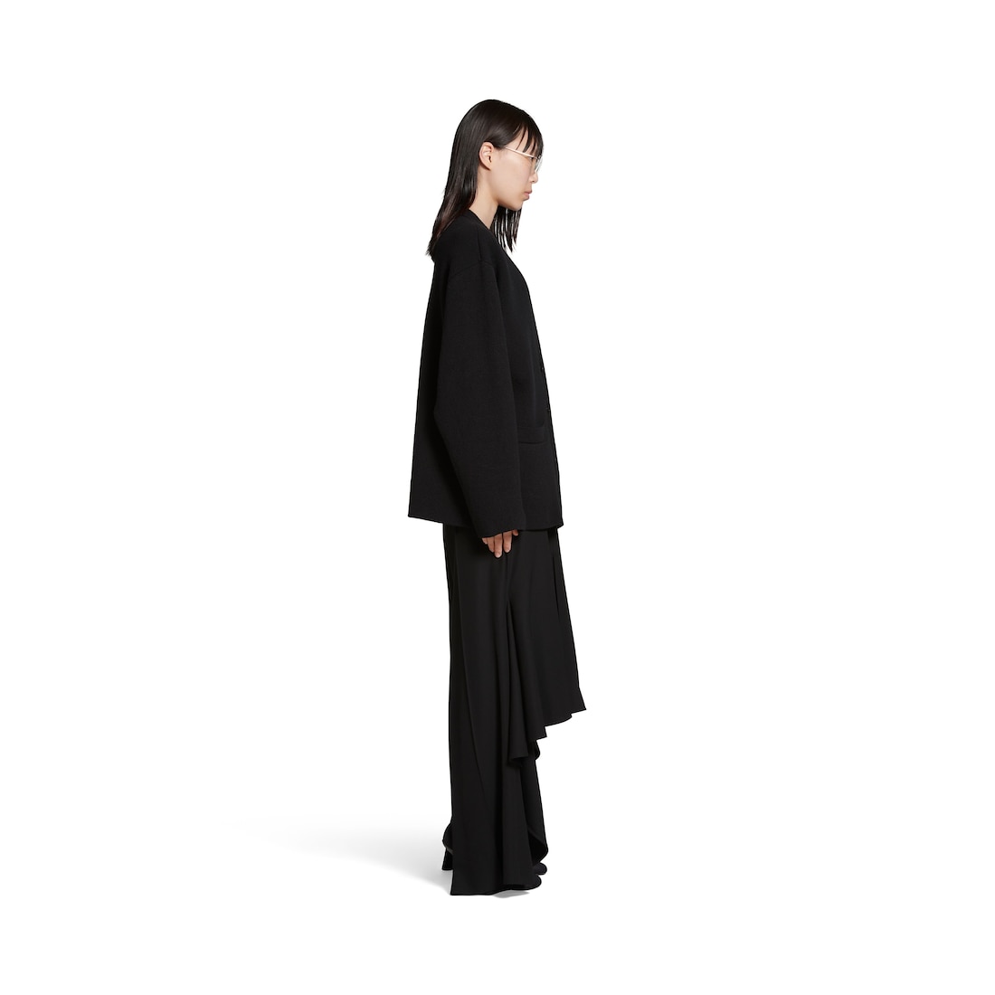 Balenciaga Cárdigan en Negro Envío gratis