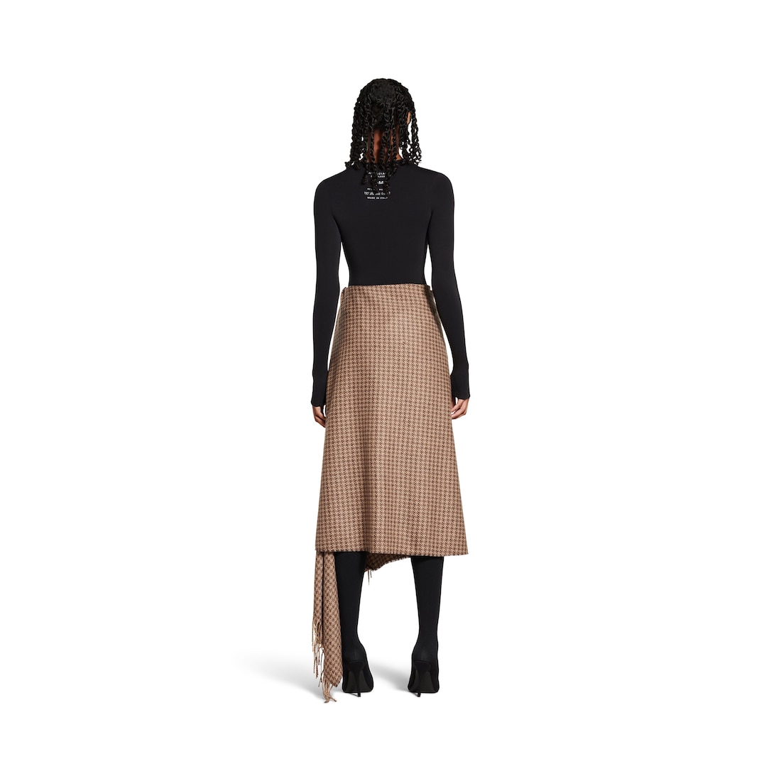 Balenciaga Falda Pañuelo para Mujer en Marrón Oferta especial de fábrica