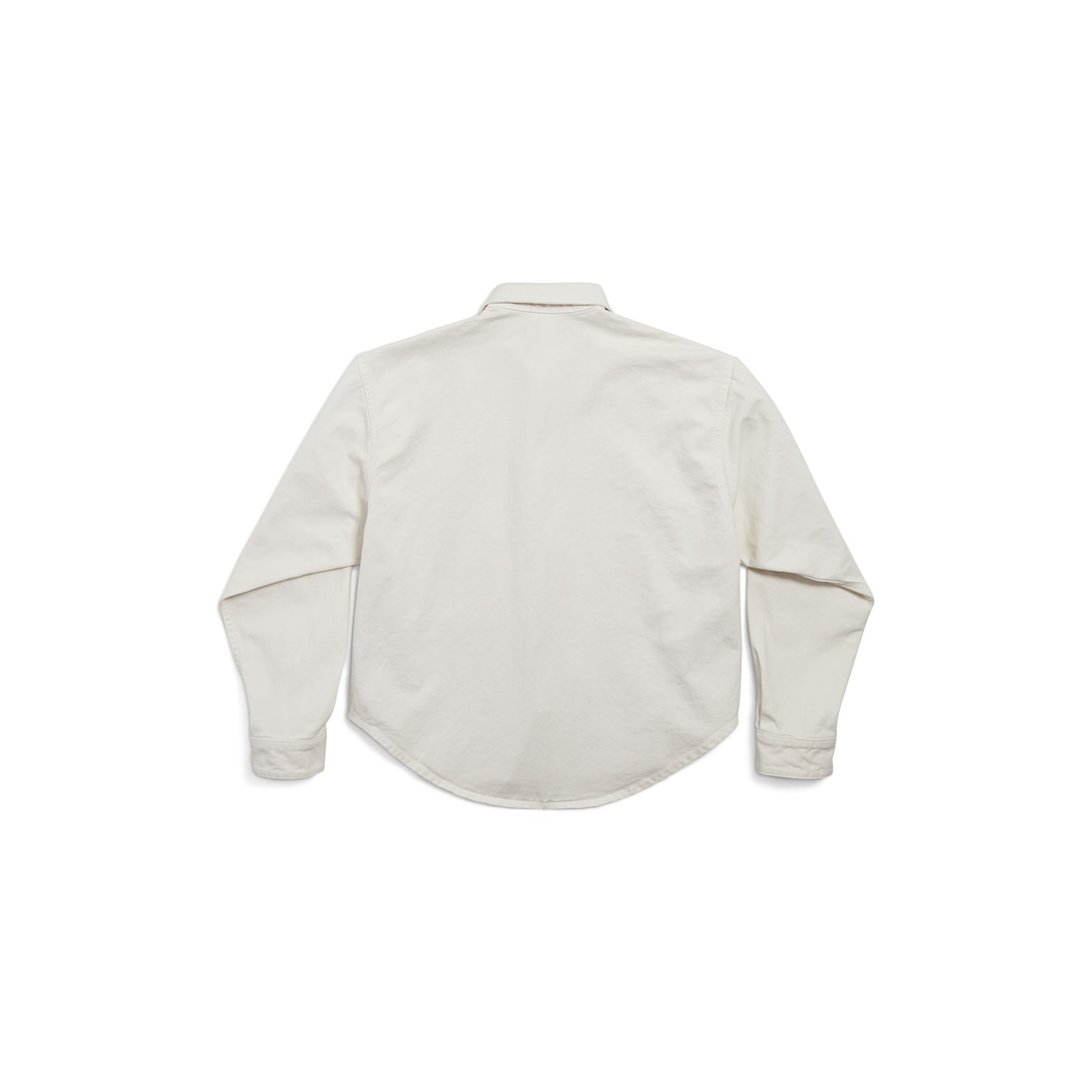 Balenciaga Camisa Large Fit para Mujer en Blanco Precios de Black Friday