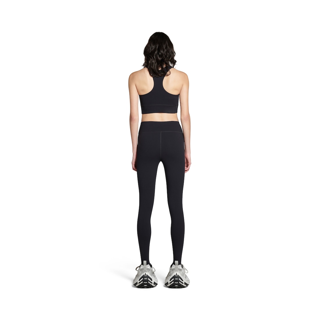 Balenciaga Sujetador Deportivo Activewear para Mujer en Negro Descuentos del mes