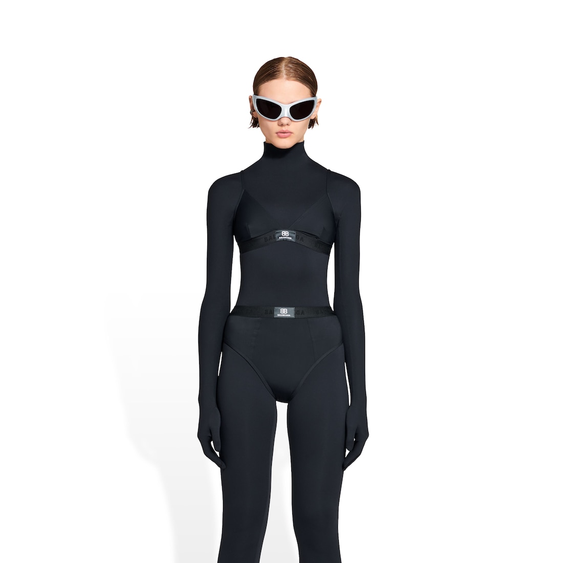 Balenciaga Conjunto De Bikini Sporty para Mujer en Negro Oferta exclusiva
