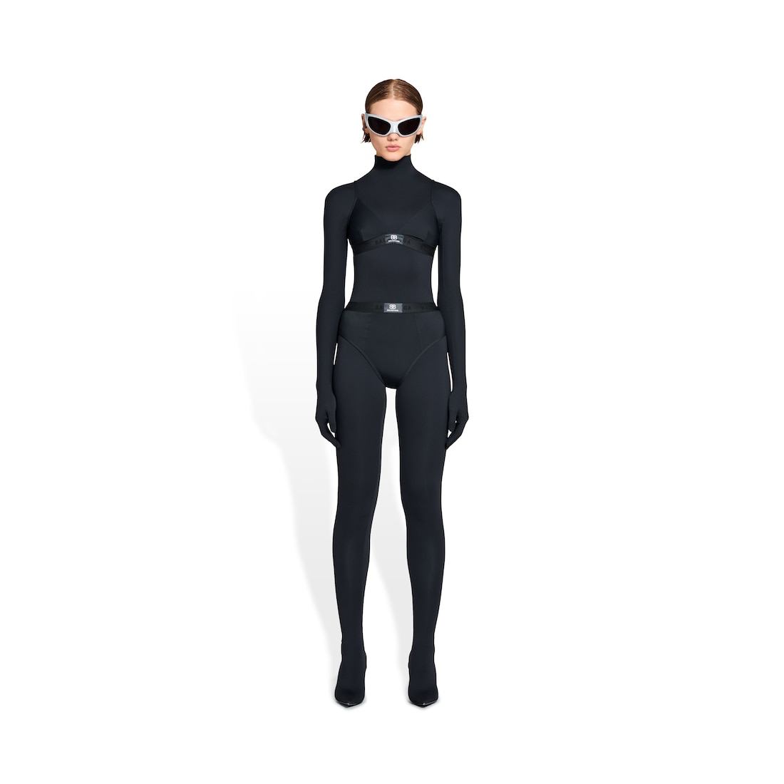 Balenciaga Conjunto De Bikini Sporty para Mujer en Negro Oferta exclusiva