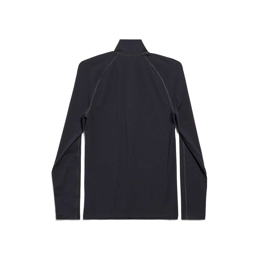 Balenciaga Chaqueta Con Cremallera Activewear Ajustada en Negro Descuento por venta flash