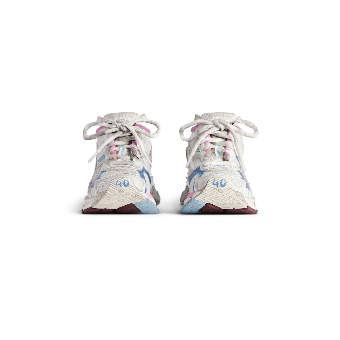Balenciaga Zapatillas Runner Gradient para Mujer en Blanco/marrón/azul/rosa/gris Devoluciones gratuitas