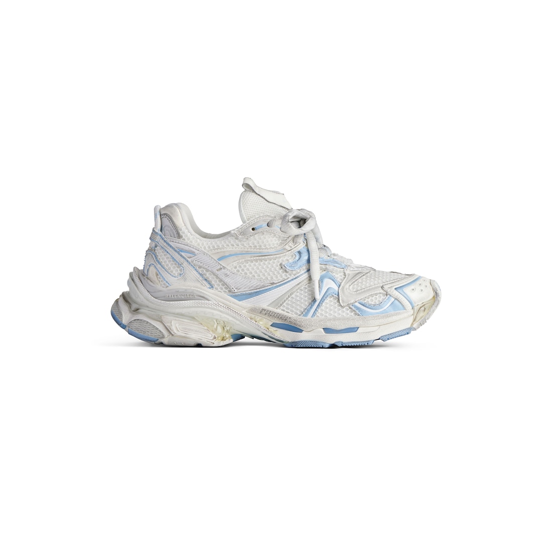 Balenciaga Zapatillas Runner 2.0 para Mujer en Blanco/azul Claro/gris