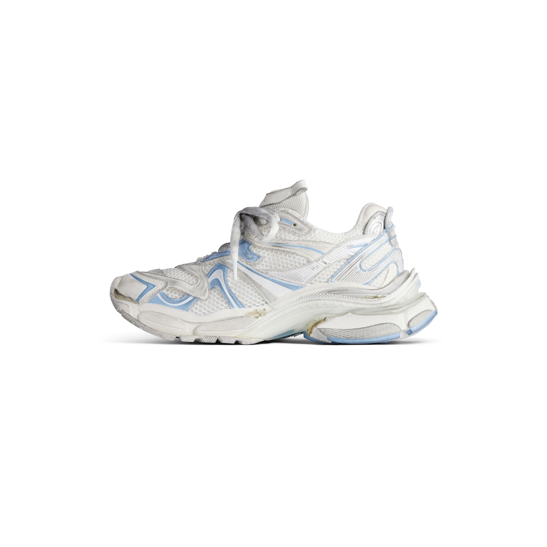 Balenciaga Zapatillas Runner 2.0 para Mujer en Blanco/azul Claro/gris 2025