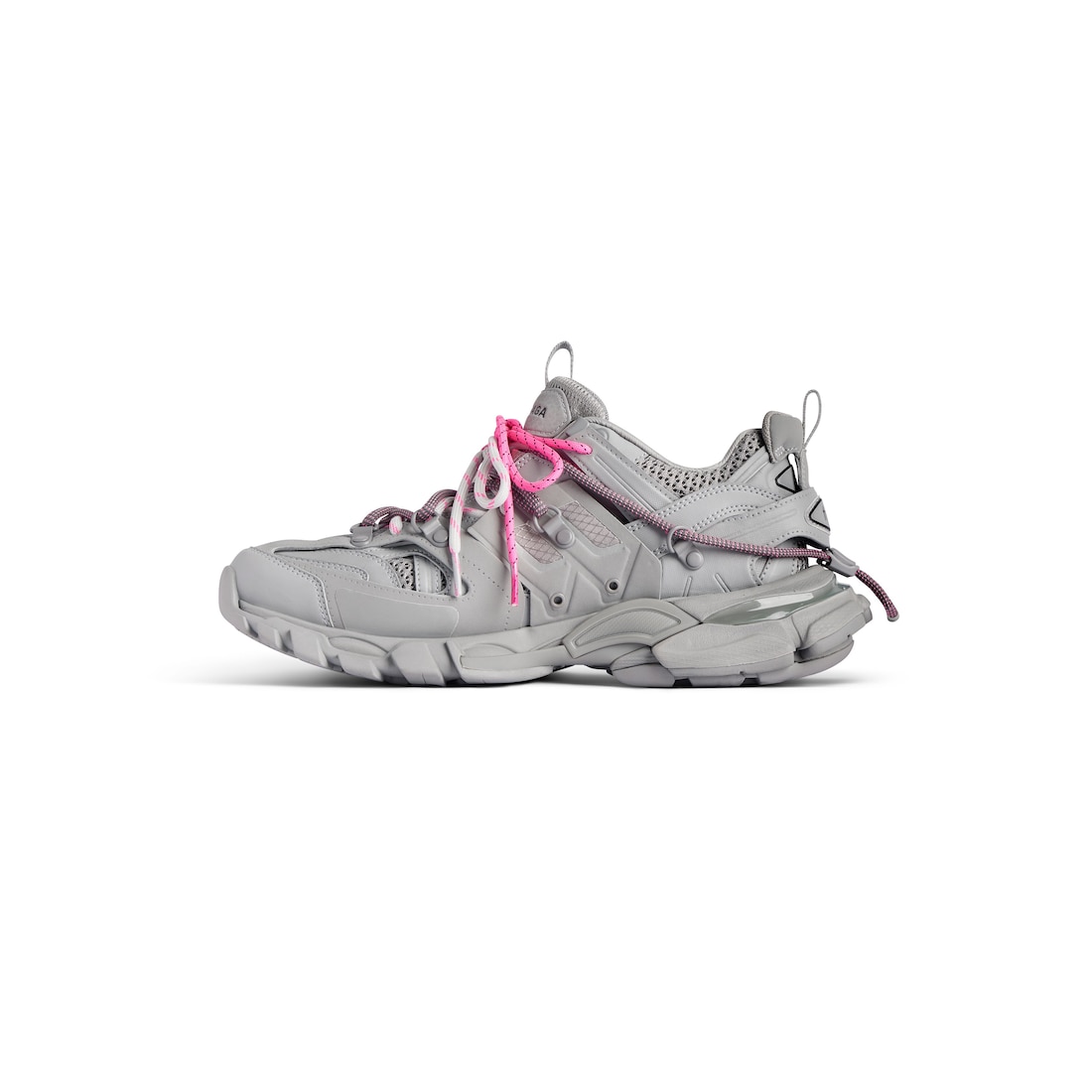 Balenciaga Zapatillas Track Trail Laces para Mujer en Gris/rosa Outlet