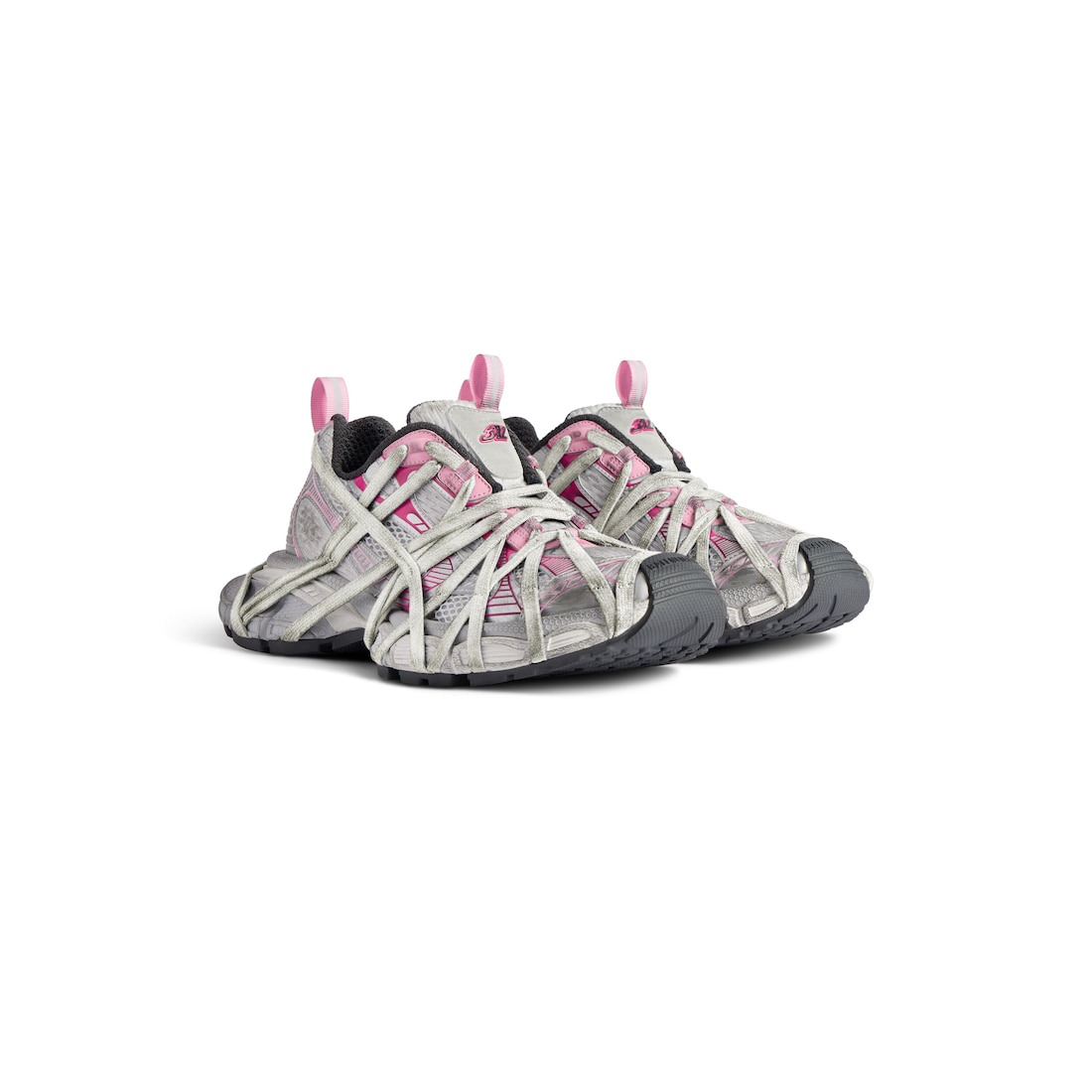 Balenciaga Zapatillas 3xl Extreme Lace para Mujer en Blanco/gris Rebajas