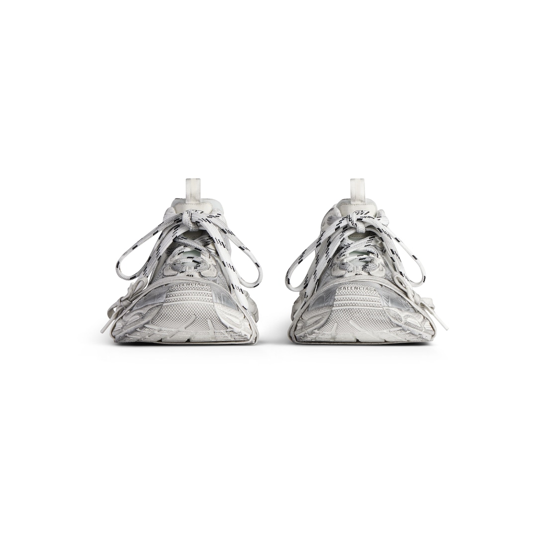 Balenciaga Zapatillas 3xl Summer Mesh para Mujer en Blanco/plateado Venta caliente