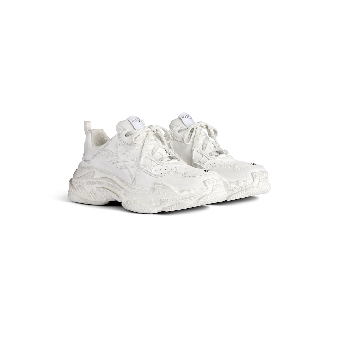 Balenciaga Zapatillas Triple S Sporty para Mujer en Blanco Rebajas de fábrica
