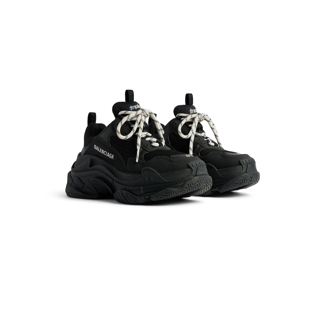 Balenciaga Triple S Zapatillas para Mujer en Negro Los más vendidos