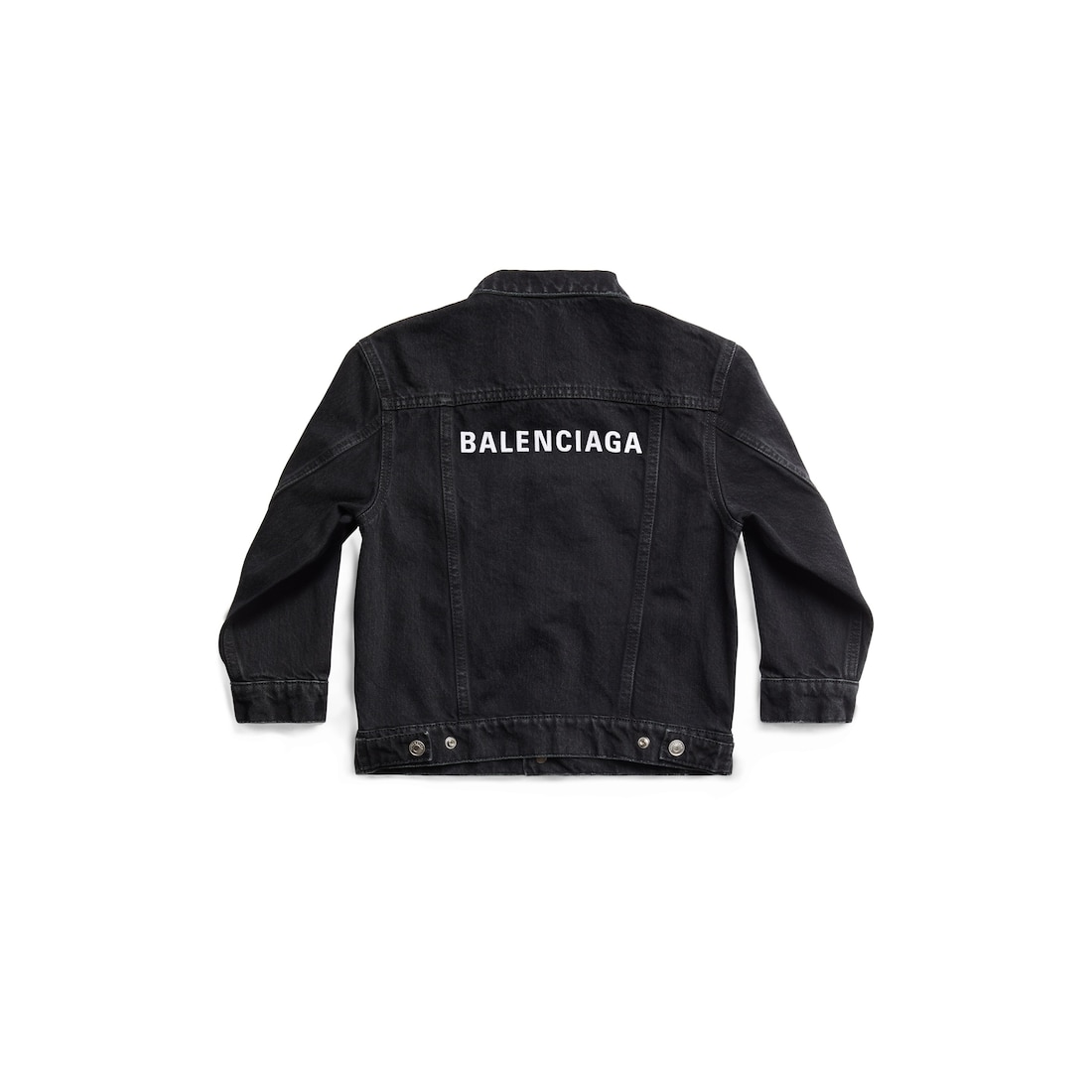Balenciaga Kids - Chaqueta Balenciaga Oversize en Negro Degradado Tienda