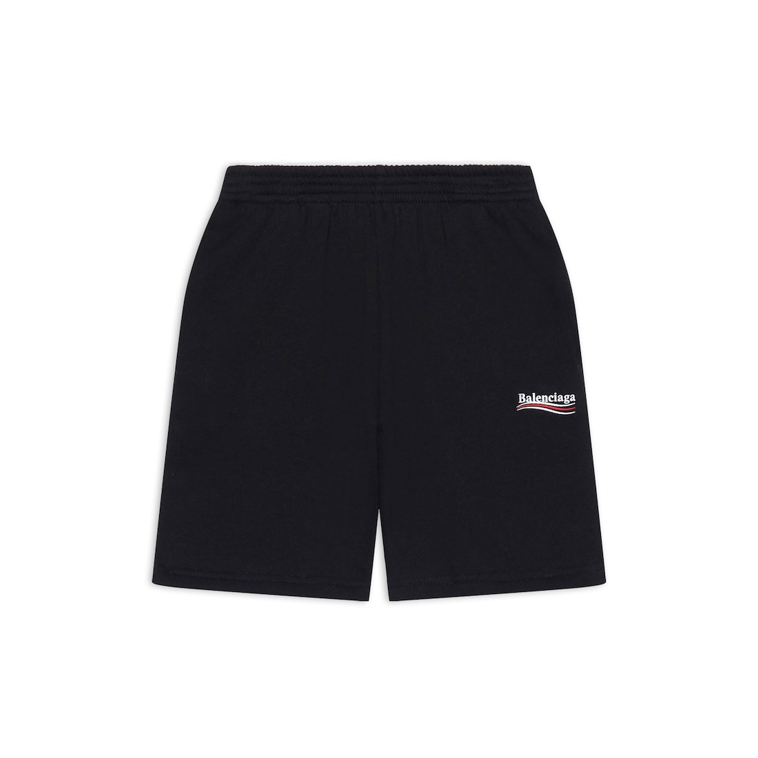 Balenciaga Niños - Pantalón Corto Political Campaign Jogging en Negro