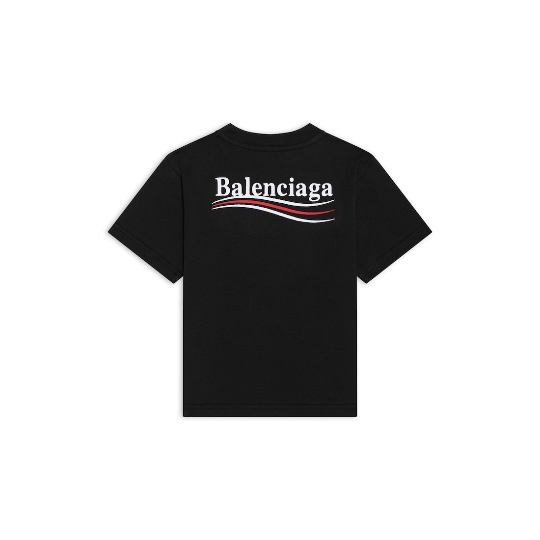 Balenciaga Niños - Camiseta Political Campaign en Negro Oferta especial