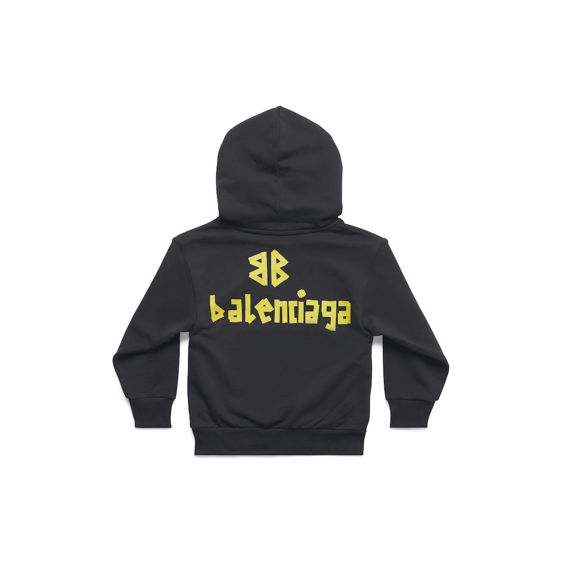 Balenciaga Niños - Hoodie Tape Type en Negro Degradado Envío gratis