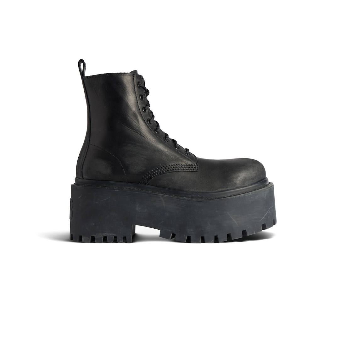 Balenciaga Botín Con Plataforma Strike para Mujer en Negro