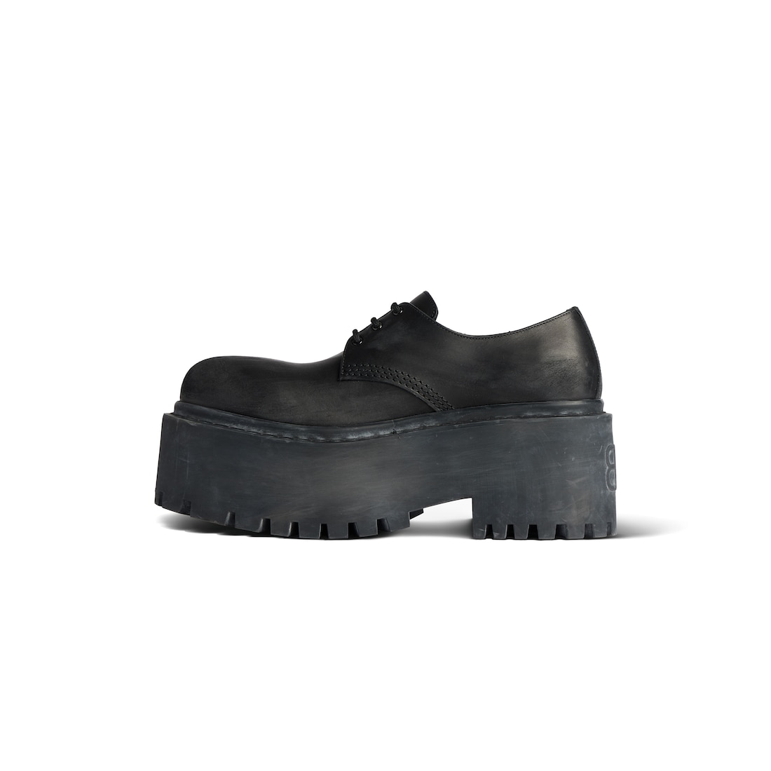Balenciaga Derby Con Plataforma Strike para Mujer en Negro Últimos 2 días